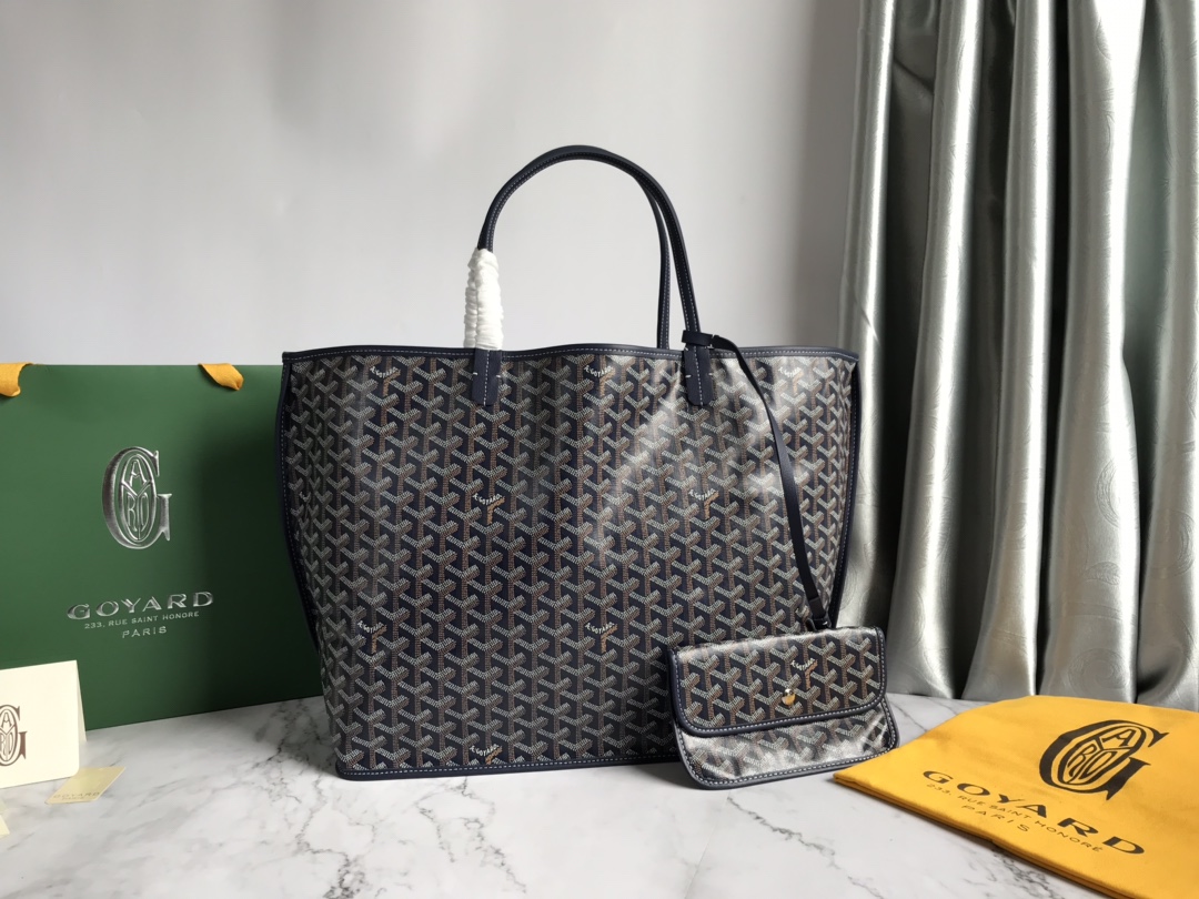 Anjou GM Reversible Tote Bag In Navy